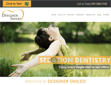 Tablet Screenshot of fargodentalcare.com